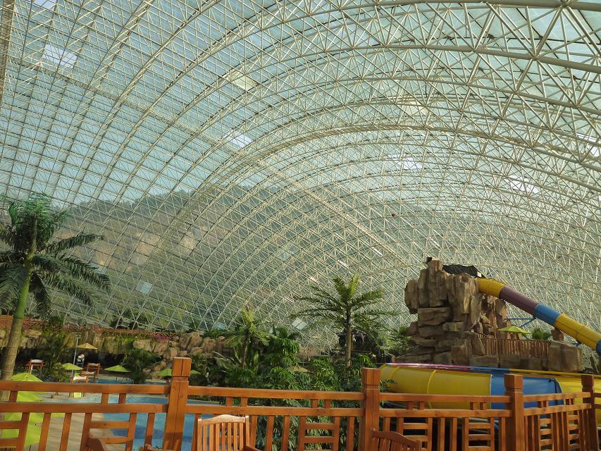 广水游乐场网架